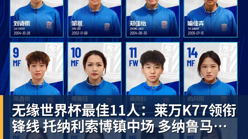 无缘世界杯最佳11人：莱万K77领衔锋线 托纳利索博镇中场 多纳鲁马在列